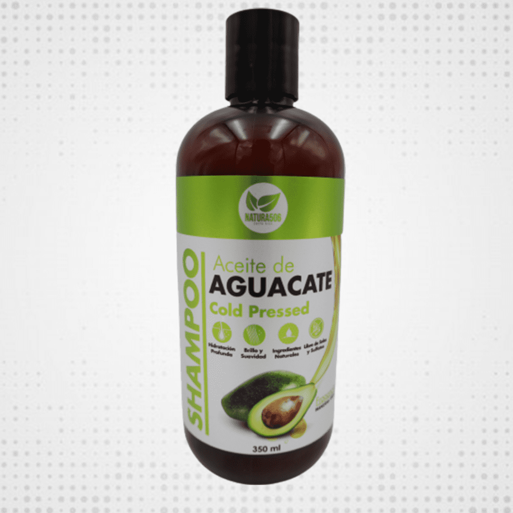Shampoo A Base Aceite Aguacate 350ml Natura506shop